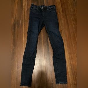 Abercrombie and fitch high rise skinny jeans